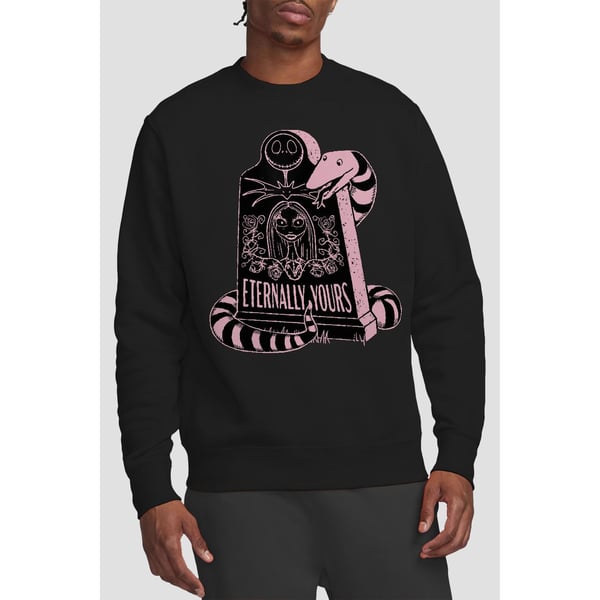 The Nightmare Before Christmas Unisex Adult Eternally Yours Valentine`s Day Sweatshirt