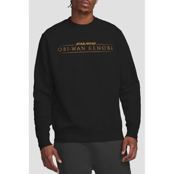 Star Wars Unisex Adult Obi Wan Kenobi Logo Sweatshirt