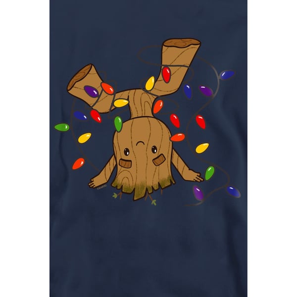 Guardians Of The Galaxy Unisex Adult Groot Christmas Lights Sweatshirt
