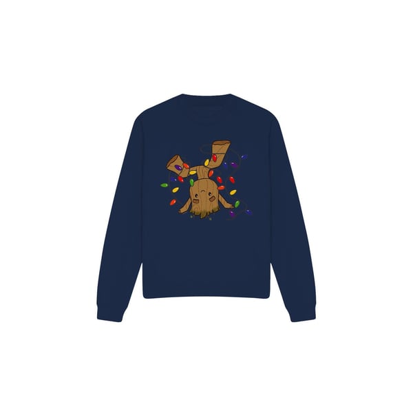 Guardians Of The Galaxy Unisex Aikuisten Groot-jouluvalot-collegepaita