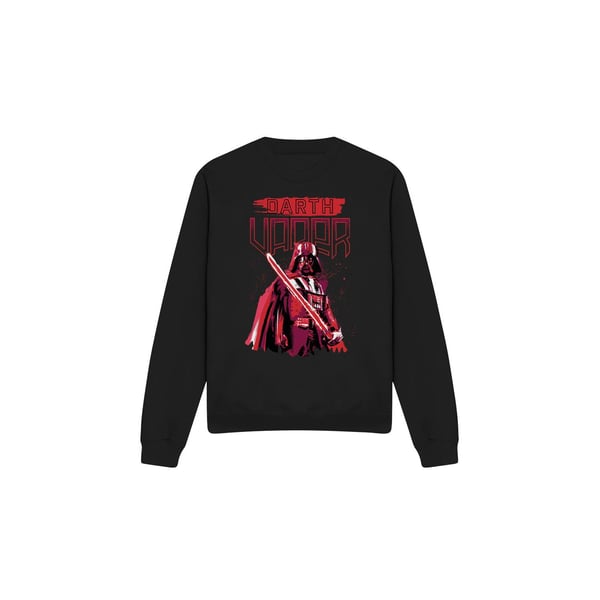Star Wars Unisex Adult Darth Vader Painted Sweatshirt