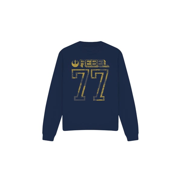 Star Wars Unisex Adult Rebel 77 Sweatshirt