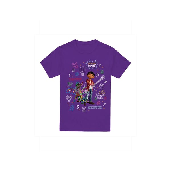 Coco Mens Miguel Dante Movie Quotes And Colourful Doodles T-Shirt Coco Mens Miguel Dante Movie Quotes And Colourful Doodles T-Shirt
