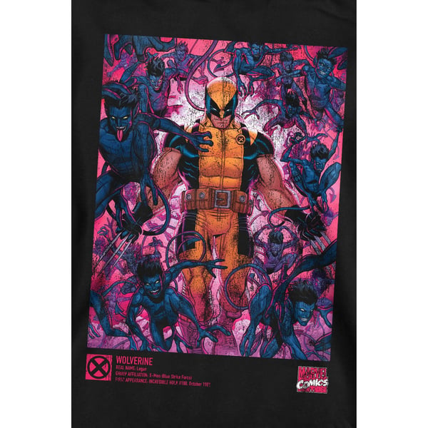 Marvel Unisex Adult X-Men Wolverine Nightcrawler Sweatshirt