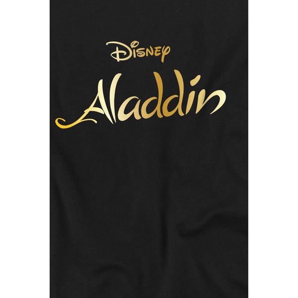 Aladdin T-shirt med børnelogo til børn/unge