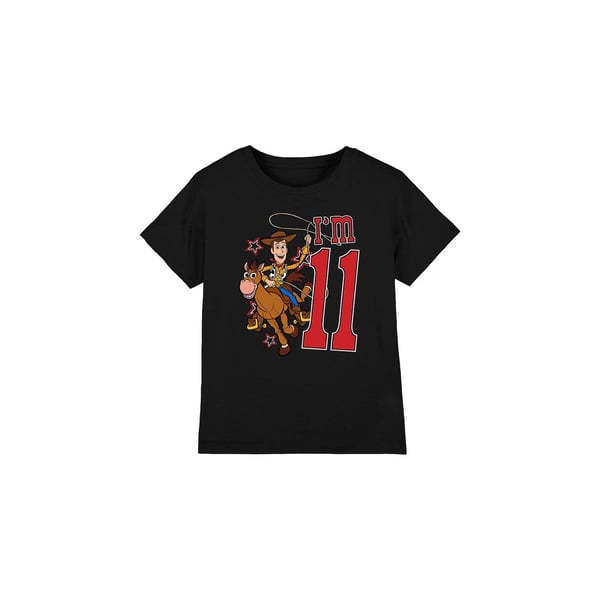 Toy Story Childrens/Kids I´m 11 Woody Birthday T-Shirt Toy Story Childrens/Kids I´m 11 Woody Birthday T-Shirt