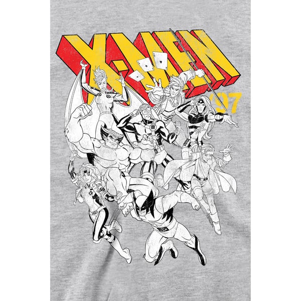 Marvel Unisex Adult X-Men Retro Team Sweatshirt