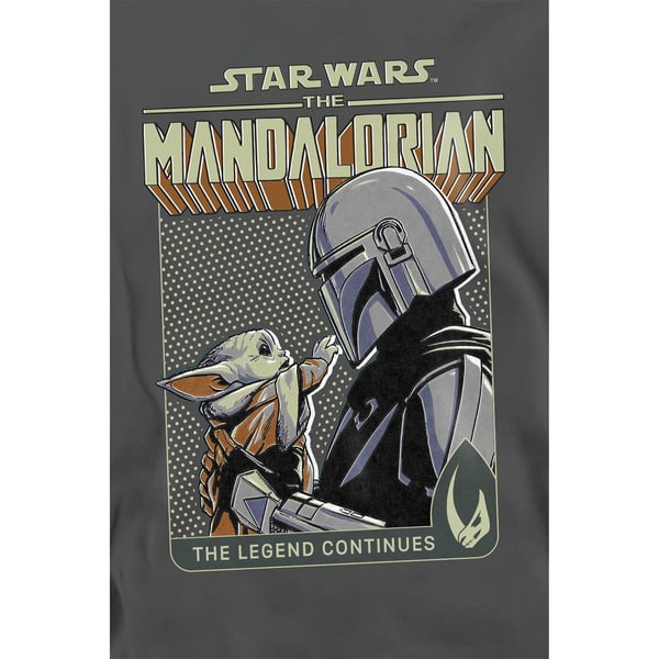 Star Wars: The Mandalorian Unisex Adult Legend Continues Grogu Sweatshirt