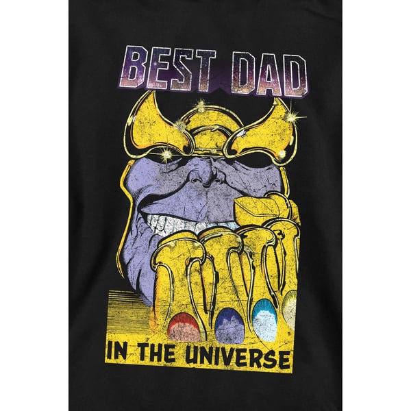 Avengers Unisex Adult Best Dad Thanos Sweatshirt