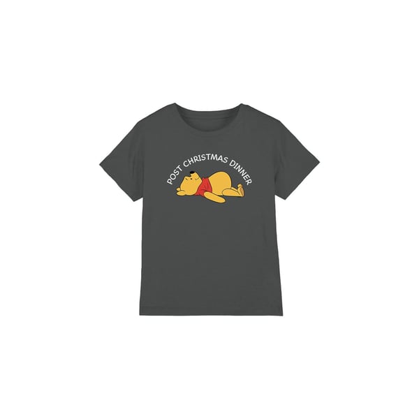 Winnie the Pooh Childrens/Kids Christmas Dinner T-Shirt Winnie the Pooh Childrens/Kids Christmas Dinner T-Shirt