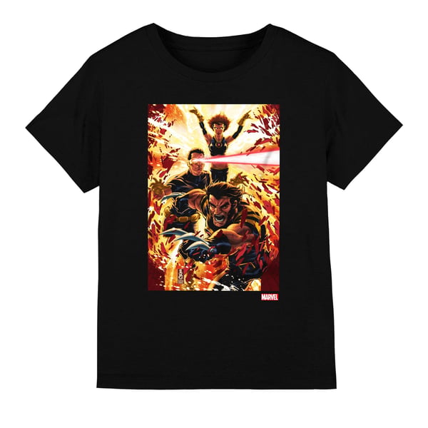 Marvel Childrens/Kids X-Men Wolverine Cyclops Jean Grey T-Shirt