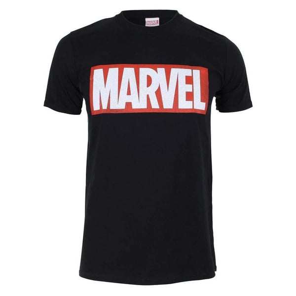 Marvel Comics Miesten Core Logo T-paita Marvel Comics Miesten Core Logo T-paita