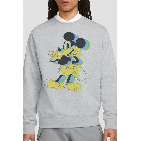 Disney Unisex Adult Trippy Mickey Mouse Sweatshirt