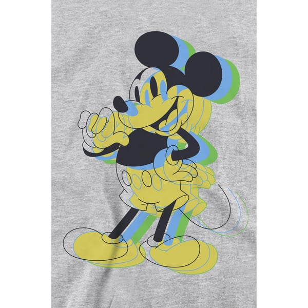 Disney Unisex Adult Trippy Mickey Mouse Sweatshirt
