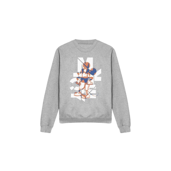 Disney Unisex Adult Mickey Mouse Colour Fill Sweatshirt