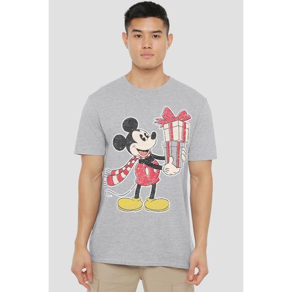Disney Herr Mickey Mouse Present Jul T-shirt
