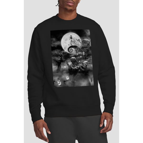 The Nightmare Before Christmas Unisex Adult Jack Oogie Boogie Sweatshirt