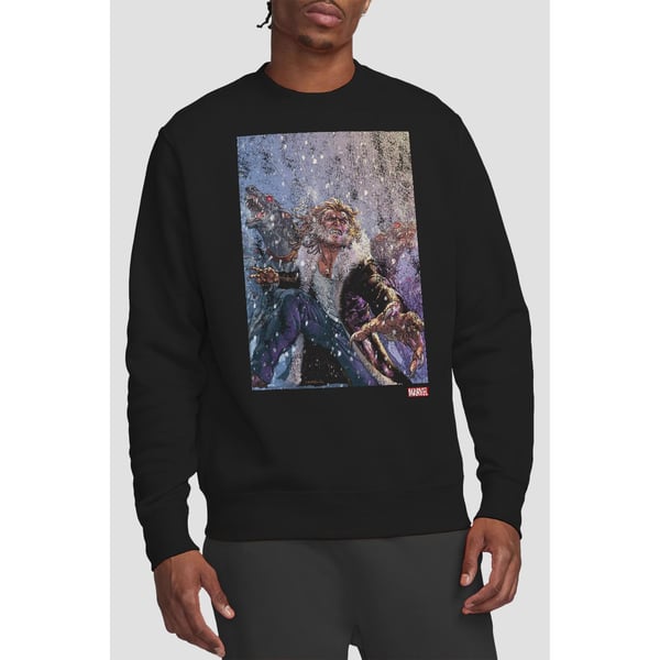 Marvel Unisex Adult X-Men Sabretooth Dogs Sweatshirt