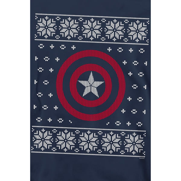 Captain America Unisex Adult Shield Sweatshirt