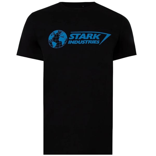 Marvel Mens Stark Industries Logo T-Shirt