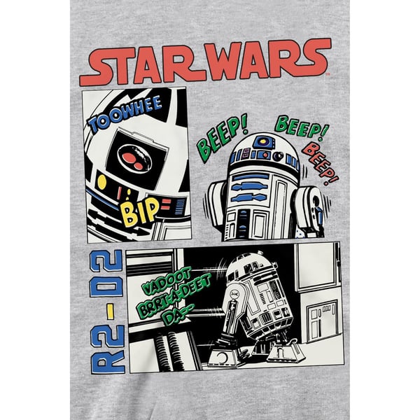 Star Wars Unisex Adult Beep Boop R2-D2 Sweatshirt