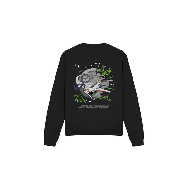 Star Wars Unisex Adult Pew Pew X-Wing Sweatshirt