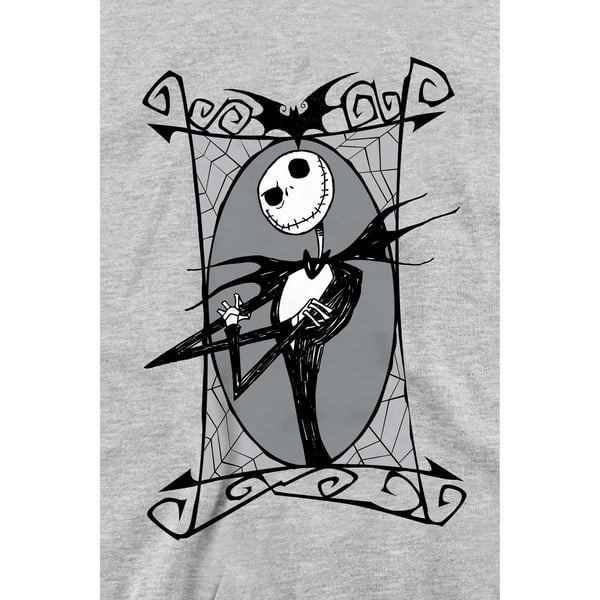 The Nightmare Before Christmas Unisex Adult Jack Skellington Frame Sweatshirt