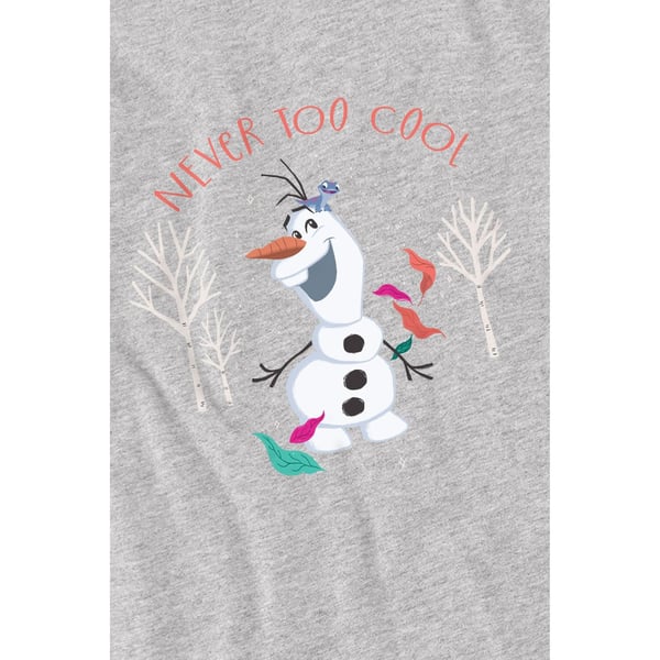 Frozen Childrens/Kids Never Too Cool Olaf T-Shirt