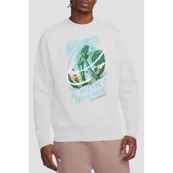 Star Wars Unisex Adult Echo Base Attack Sweatshirt