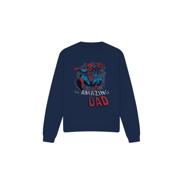 Spider-Man Unisex Adult Spider Dad Fathers Day Sweatshirt