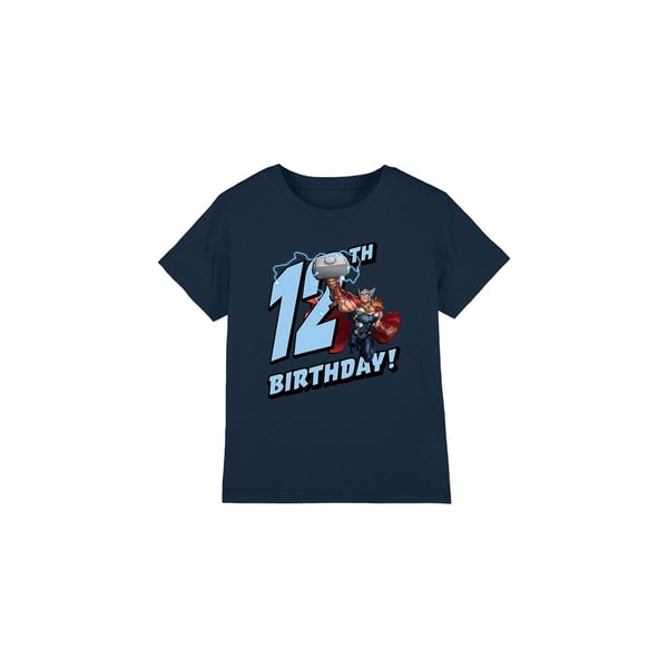 Thor Childrens/Kids 12th Birthday T-Shirt Thor Childrens/Kids 12th Birthday T-Shirt