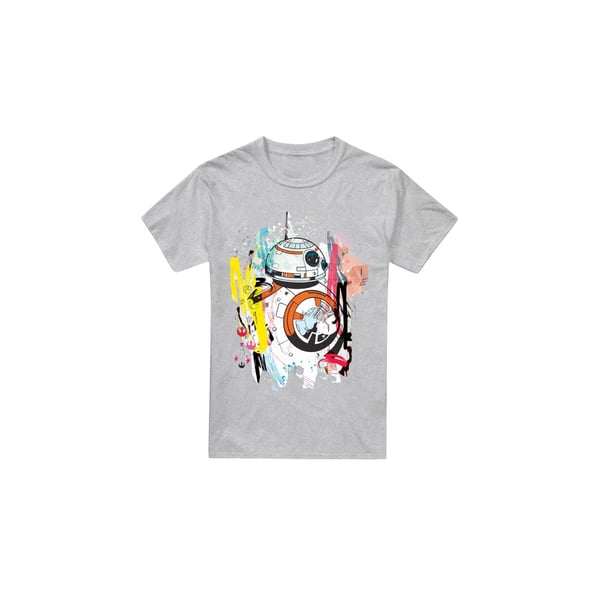 Star Wars Mens BB-8 Abstract T-Shirt