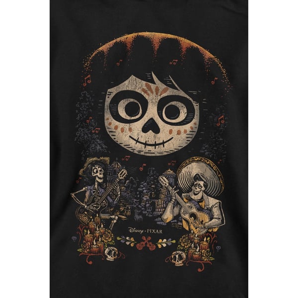 Coco Unisex Adult Ernesto Miguel Hector Painted Poster With Skull Sweatshirt