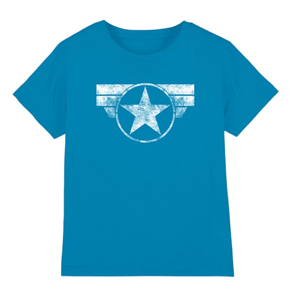Captain America T-shirt med drengelogo