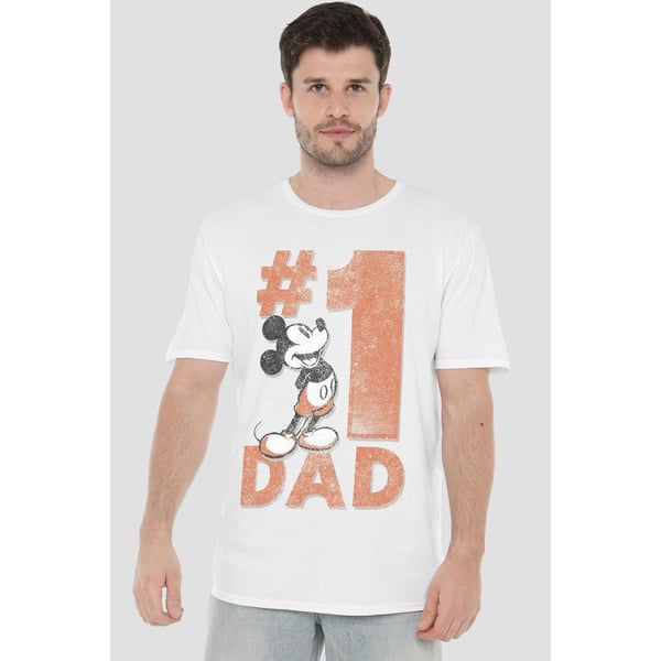 Disney Herr Nummer 1 Pappa Musse Pigg T-shirt