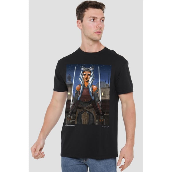 Ahsoka Miesten Sankarillinen Ahsoka T-paita