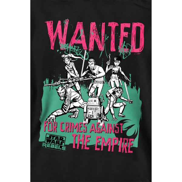 Star Wars Unisex Adult Wanted Rebels Sweatshirt