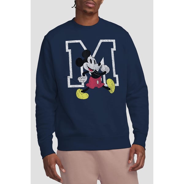 Disney Unisex Adult Mickey Mouse Classic Walk Sweatshirt