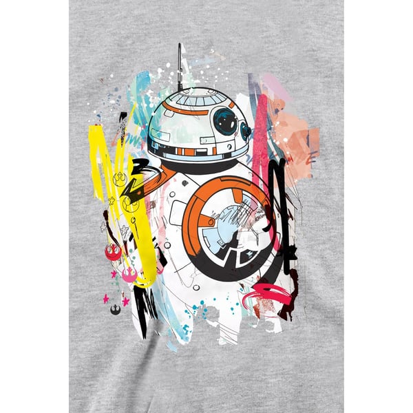 Star Wars Unisex Adult BB-8 Abstract Sweatshirt