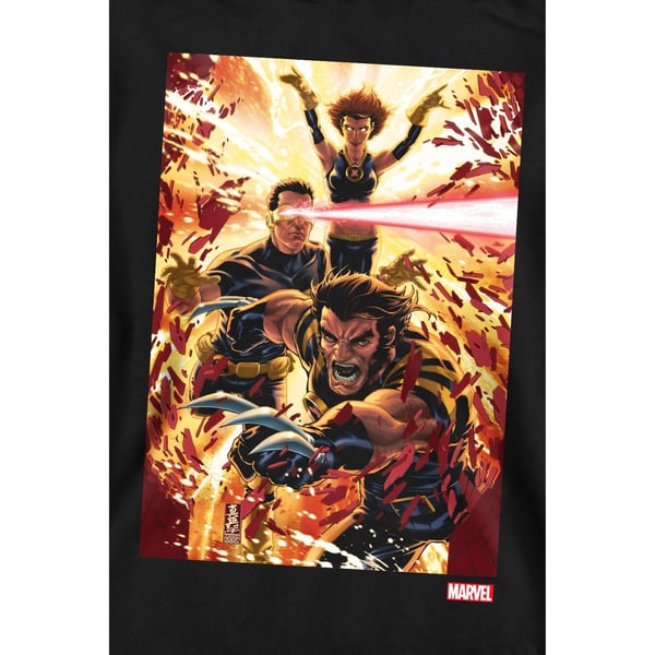 Marvel Unisex Adult X-Men Wolverine Cyclops Jean Grey Sweatshirt