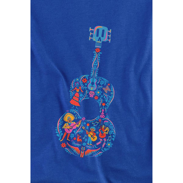 Coco Unisex Adult Ernesto Miguel Hector Colourful Guitar Sweatshirt