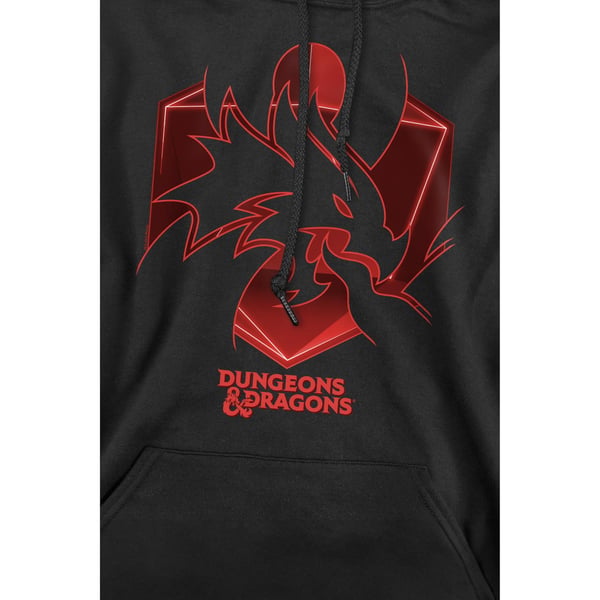 Dungeons & Dragons Mens Ampersand Cutout Hoodie