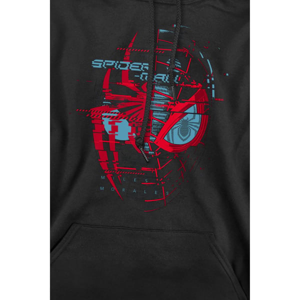 Marvel Mens Spider-Man Glitch Hoodie