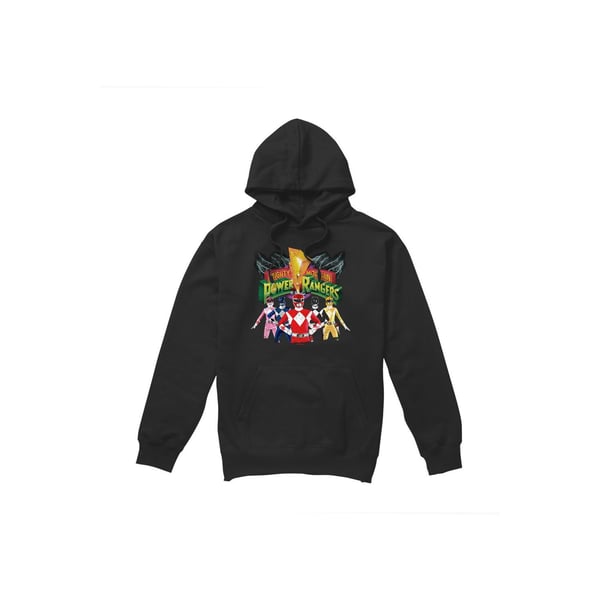 Power Rangers Mens Rangers Unite Hoodie Power Rangers Mens Rangers Unite Hoodie