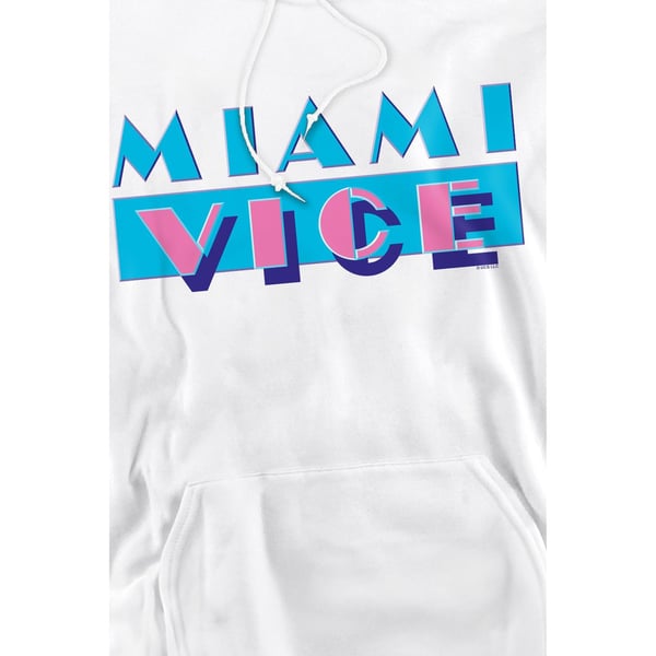 Miami Vice Mens OG Logo Hoodie