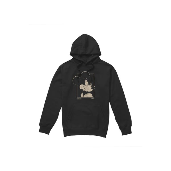 Disney Mens Mickey Mouse Portrait Hoodie