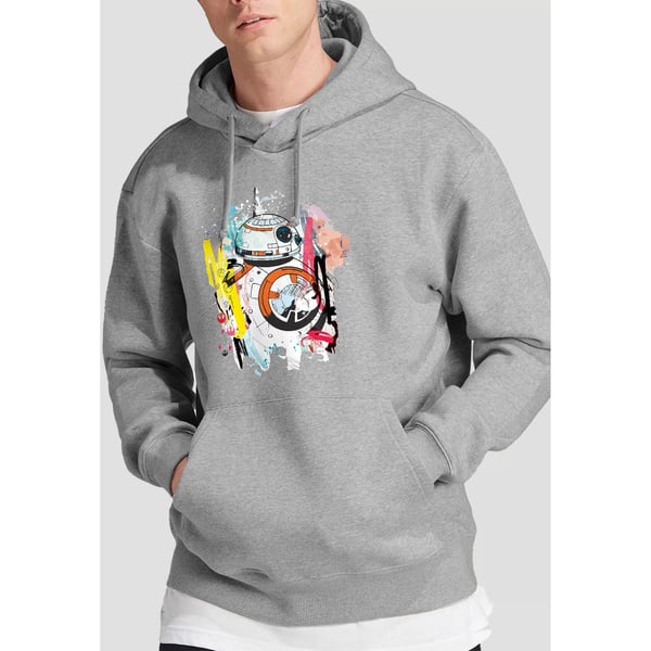 Star Wars Mens BB-8 Abstract Hoodie