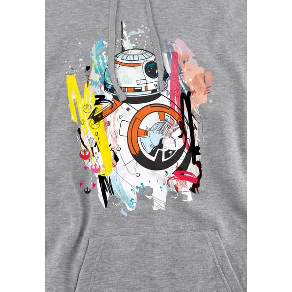 Star Wars Mens BB-8 Abstract Hoodie