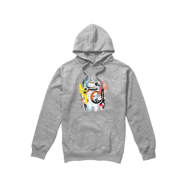 Star Wars Mens BB-8 Abstract Hoodie