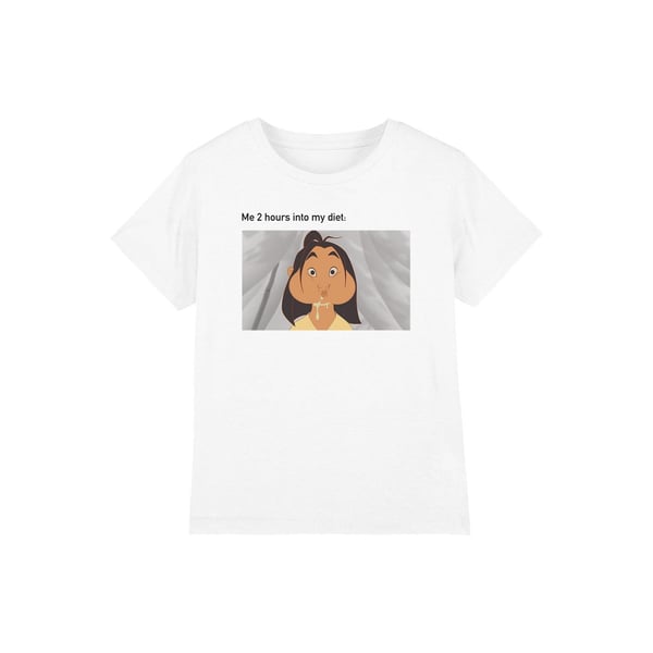 Mulan Childrens/Kids Diet Fail Meme T-Shirt Mulan Childrens/Kids Diet Fail Meme T-Shirt